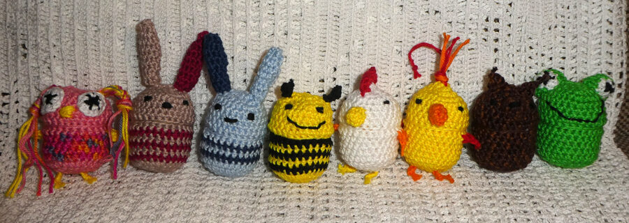 horgolt kinderfigura