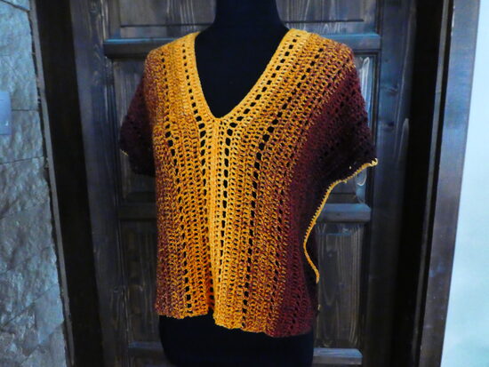 horgolt felső s-m-es (1114)