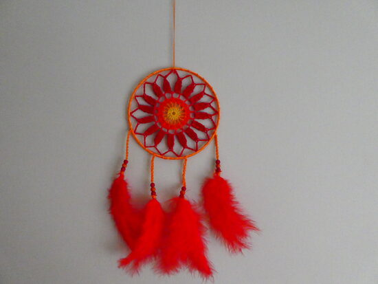 horgolt álomfogó 8