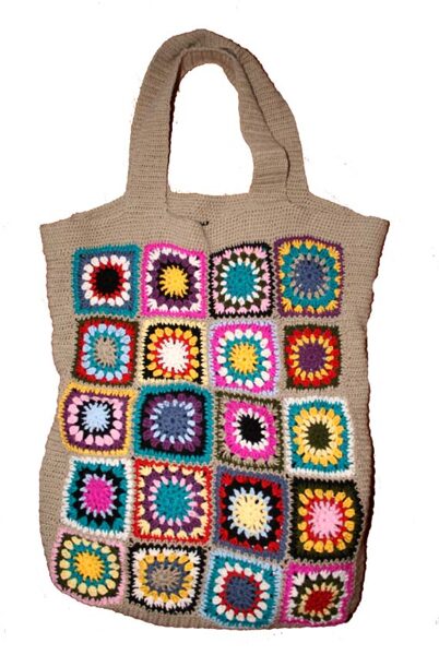 horgolt táska (0828)