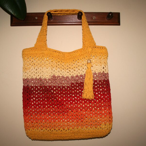 horgolt táska (0804)