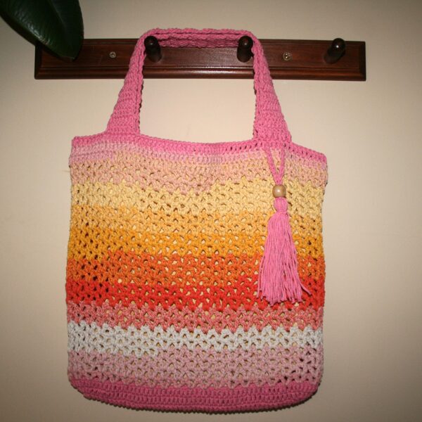 horgolt táska (0805)