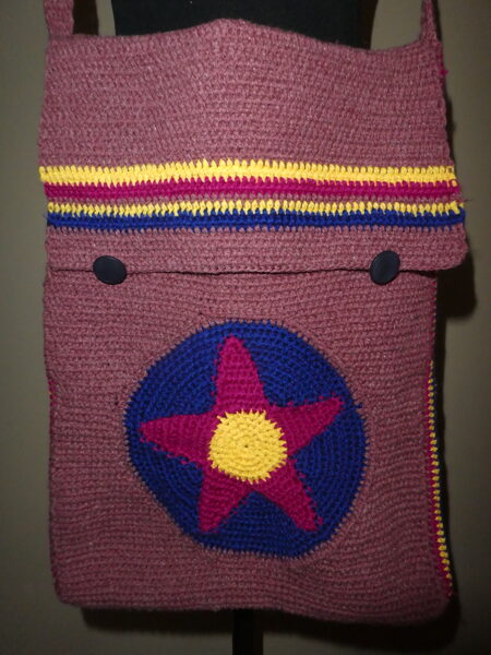 horgolt táska (0841)