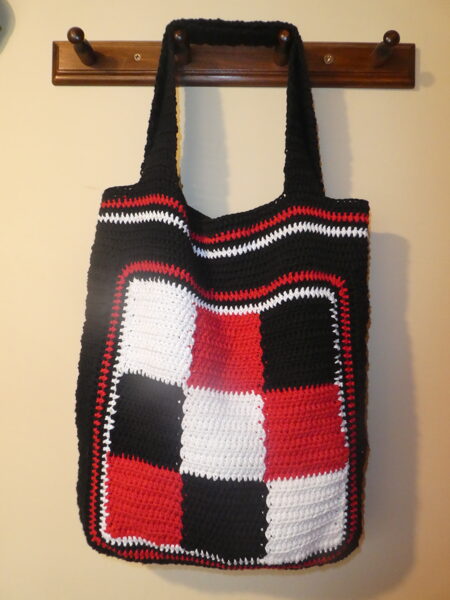 horgolt táska (0831)