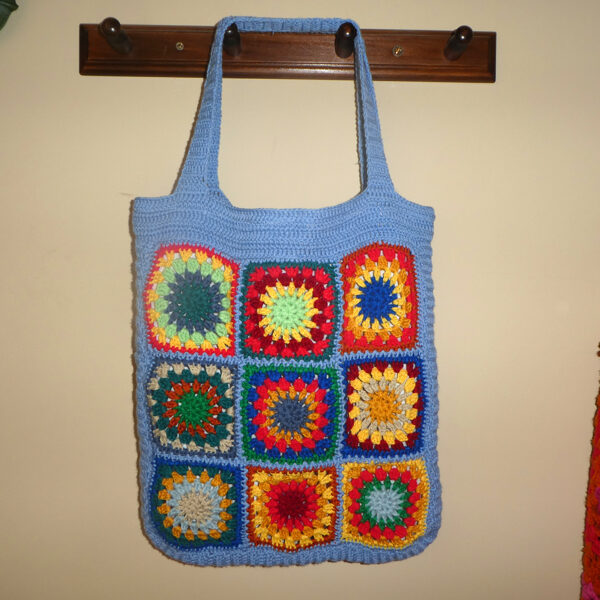 horgolt táska (0827)