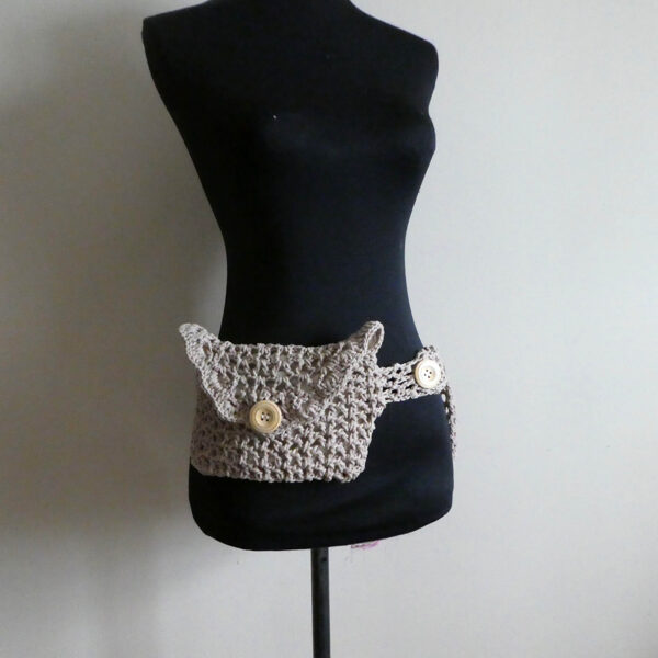 horgolt táska (0839)