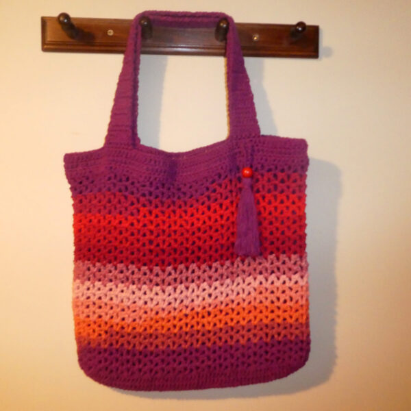 horgolt táska (0806)