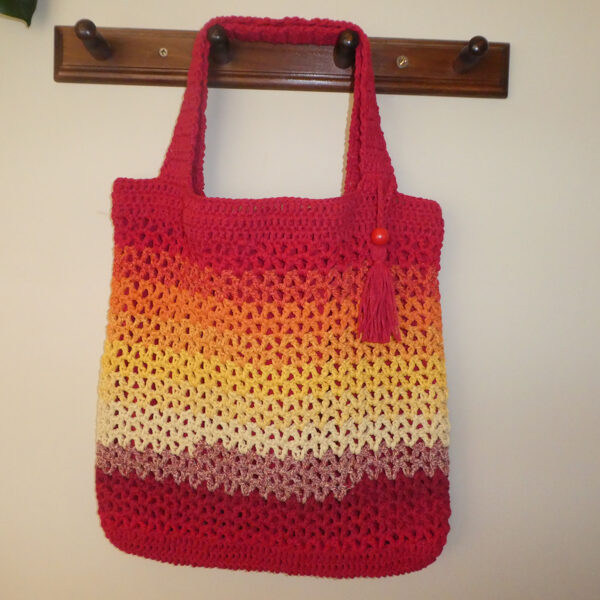 horgolt táska (0807)