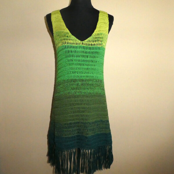 horgolt strandruha színátmenetes (0471)